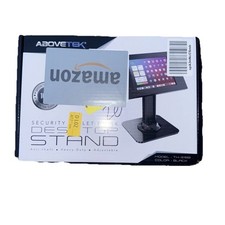 AboveTEK Anti-Theft iPad Kiosk Stand – POS iPad Security Stand & Locking picture