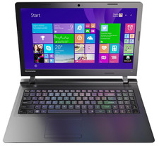 Lenovo 100-15IBY 80MJ 80MJ00G2US 15.6 Celeron N2840 500GB HDD 4GB RAM W10 DVD picture