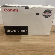 Canon NPG-13A Black Toner Cartridge 1384A011AA Genuine OEM New Open Box picture