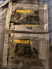  2 RARE 3COM 3C905B-TX FAST ETHERLINK XL 10/100 PCI ETHERNET CARD P/N 5064-6787 picture
