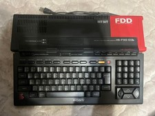 Sony HB-F1XD MSX2 Home Computer Built-in FDD HitBit Retro Console Japan JP picture