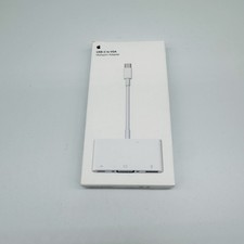 Apple USB-C to VGA Multiport Adapter White MJ1L2AM/A A1620 picture