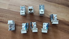 Hubbell Premise Wiring Cat5e Keystone Jack Office White HXJ5EOW picture