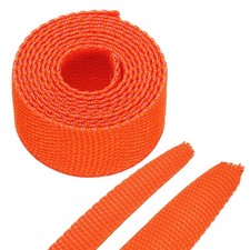 MECCANIXITY Braided Cable Sleeves Heat Shrinkable Fabric Sleeving, 1/2