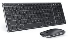 seenda Bluetooth Keyboard and Mouse Combo for Mac, SKM64-2 Rechargeable, Silent picture