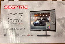 Sceptre C275W-1920RN 27inch 75hz HDMI VGA Build-in Speaker Curved Monitor picture