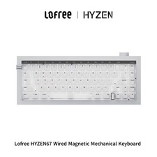 Lofree HYZEN67 Wired Magnetic Switch Mechanical Keyboard 67Keys Hot‑Swap Gaming picture