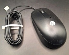 HP Optical Mouse 2 Buttons Scroll Wheel Black USB 672662-001 picture