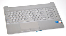 L52023-001 TOP COVER , NATURAL SILVER W/ KEYBOARD US HP 15-DW SERIES (56187) A picture
