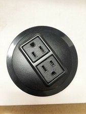 Byrne Black Power Data Center Node  2-Outlet  Hard-wire  #9812 picture