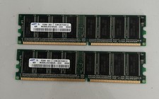 Samsung 1 GB (2x 512MB) M368L6523DUS-CCC PC3200U 30331 Z DDR CL3 picture