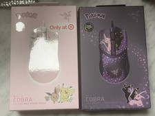 Pokemon x Razer 2026 Cobra Wired Mouse Pikachu Eevee & Espeon Umbreon IN HAND picture