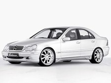 Cars lorinser mercedes benz c klasse w203 sedan Desk Mat Stitched picture