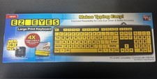 Allstar Marketing Group EZ Eyes Large Print 4X USB Keyboard New picture