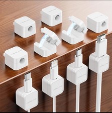 10Pack Upgraded Cord Organizer Magnetic Cable Clips 1s Lock MRGLAS Cable... picture