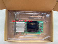 Dell Mellanox MCX516A-CDAT 9FTMY 100GbE Dual Port QSFP28 Network Adapter picture