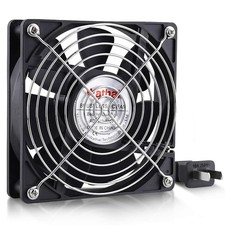EC 120mm x 25mm AC Axial Small Exhaust Fan 110V 120V Dual Ball picture