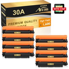 8PK CF230A 30A Toner Compatible With HP Laserjet Pro M203dw MFP M227fdw Printer picture