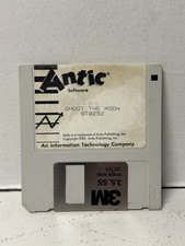 Antic Software Shoot the Moon ST0252 Atari ST 3.5 Floppy Disk 1985  picture