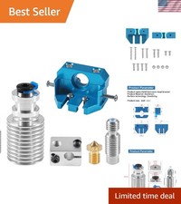 for E3D V6 Hotend Kit, 3D Printer All Metal Mount Fixed Blocks, Remote Short ... picture