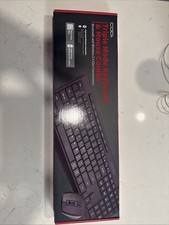 Codi KM-2B1W-R Keyboard Mouse Combo Triple Easy Connect Multi-Device Switching picture