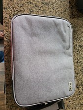   iHome Smart Brief: 13 inch Laptop Bag Briefcase for Mac Computer Grey iPad picture
