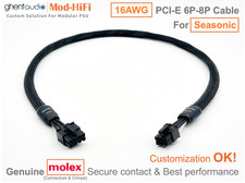 ⚡️16AWG PCI-E GPU 6P Cable for Seasonic PRIME ATX 3.1 PX1300 ...-📏70cm/27 inch picture