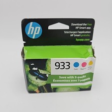 HP N9H56FN 933 Cyan, Magenta and Yellow Ink Cartridges - 3 Pieces picture