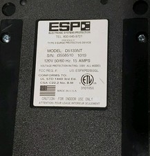 ESP D5133NT DIGITAL QC MULTI-STAGE PROTECTION AC POWER LINE FILTER 120V 15A picture