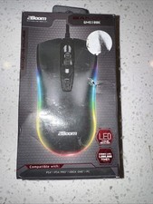 2Boom Bandit Wired Optical Gaming Mouse (GMS100K) LED, RGB Backlighting PS4 Xbox picture