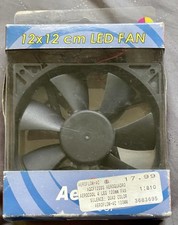 aeroCool AeroQuadro 12x12cm SILENCE 4 LED 120mm CASE FAN RED/YELLOW/BLUE/ORANGE picture