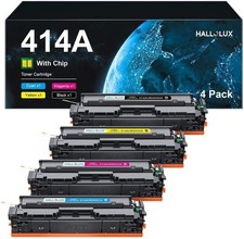 4x 414A Compatible Toner Cartridges with CHIP for HP M454, M479, M455, M480 picture