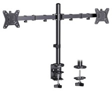 ErGear Dual Monitor Desk Mount for 13″–34″ Monitors Fully Adjustable  picture