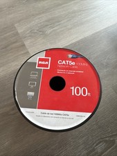 NEW RCA TPH534BR, CAT5e 100MHz Network Cable, 100ft **SALE** picture
