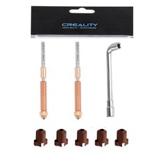 Creality 2PCS K1C Nozzle 0.4mm, for K1 SE, K2 SE, K1C, K1, K1 Max, Ender 3 V3... picture