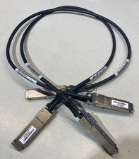 LOT OF 2 Extreme Networks 4050-00072-01 1M 40Gb/s QSFP+ Passive Copper Cable picture
