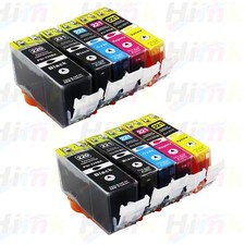 10Pk PGI220 CLI221 Ink for Canon Printer Pixma MX860 MX870 MP560 Printers picture