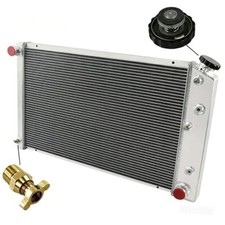 4 Row Aluminum Radiator For 1973-1990 Chevy Caprice C10 C20 C30 K10 K20 K30 picture