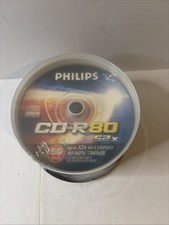 Philips Blank CD-R 700MB 80min 52x - 50 Pack Spindle *NEW picture