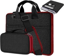 15.6 Inch Laptop Briefcase with Detachable Belt Bag Compatible with MacBook Pro picture
