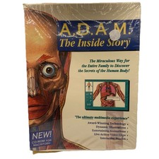 A.D.A.M. The Inside Story 1995 Medical Instructional CDROM Macintosh Anatomy Vtg picture