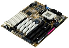 MOTHERBOARD GIGABYTE GA-586HX REV 2.1 SOCKET 7 SIMM ISA PCI picture