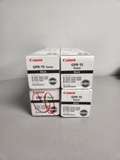 Canon GPR-15 Black Toner Cartridge (9629A003AA) Lot of 4 picture