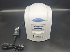 Magicard Pronto ID Card Printer 3649-0001 w/ AC Adapter UNTESTED - AS IS picture
