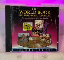 The World Book Multimedia Encyclopedia (CD-ROM, 1996) W/ Case, Tested picture