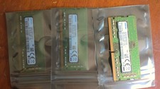 LOT OF 3 : 24GB - SAMSUNG RAM 3 @ 8GB 1RX8 PC4-2666V-SA1-11 M471A1K43DB1-CTD picture