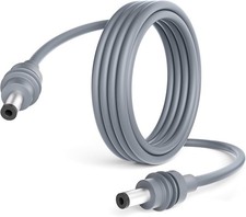 Short Starlink Mini Cable 2M/6.5FT Starlink Mini DC Power Cord Gray picture