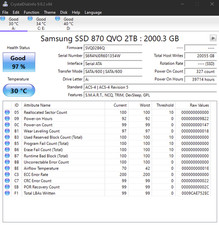 SAMSUNG 870 QVO 2TB SATA III Samsung SSD (MZ-77Q2T0B/AM) picture