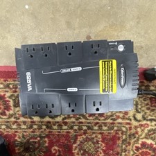 CyberPower SX625G 625VA/360W UPS Battery Backup 8-Outlet 1480J Black picture