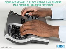 Kinesis Advantage2 Silver Ergonomic Keyboard (KB605) picture